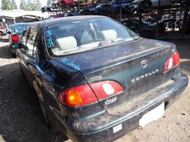 1999 TOYOTA COROLLA VE GREEN 1.8L AT Z17975